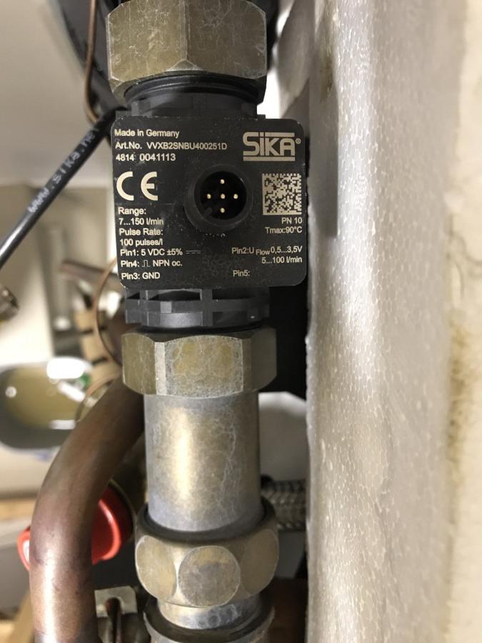 Daikin Alterma water flow sensor търся сензор за дебита на водата